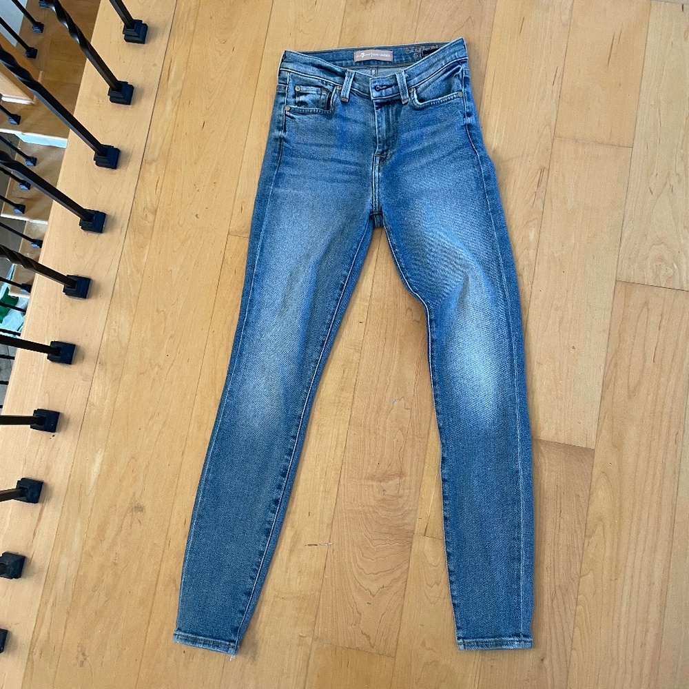 7 for Mankind skinny jean Size 25